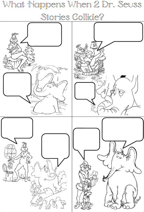 Comic Strip Coloring Pages At Free Printable