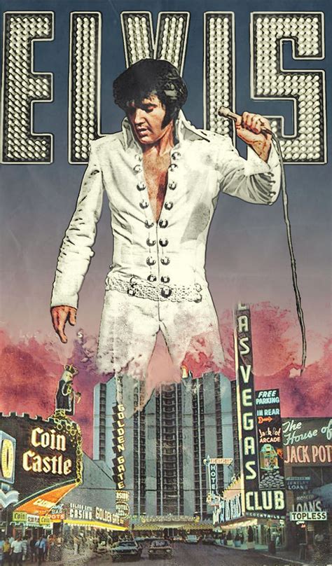 Elvis Presley Poster Viva Las Vegas Designed By Angela Wingss In 2020