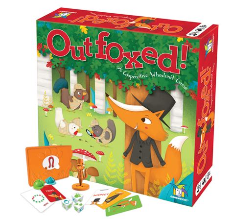 Outfoxed Board Game At Mighty Ape Nz