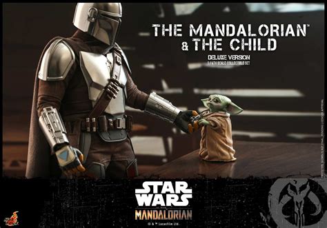 Hot Toys The Mandalorian 16th Scale The Mandalorian And The Child