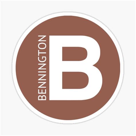 Bennington College Sticker For Sale By Reeteppup Redbubble