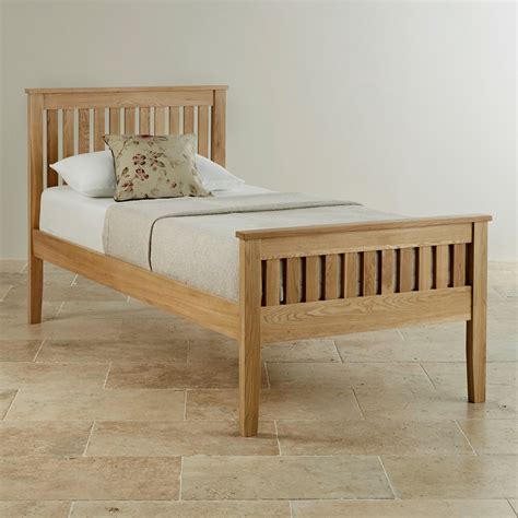 No need to mess up your room with dark colors and unnecessary trinkets. Cairo Natural Solid Oak Single Bed | Bedroom Furniture