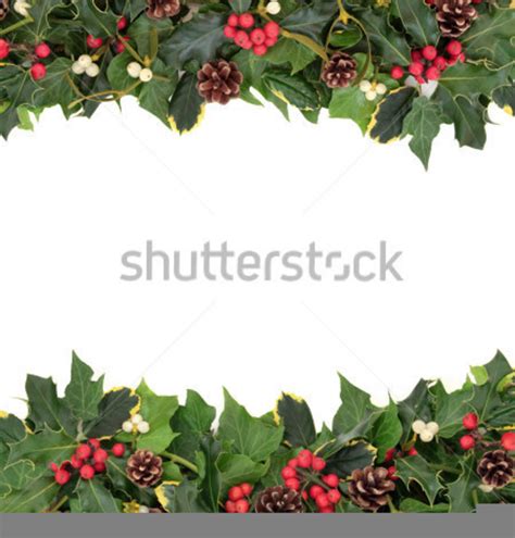 Clipart Christmas Ivy Border Free Images At Vector Clip