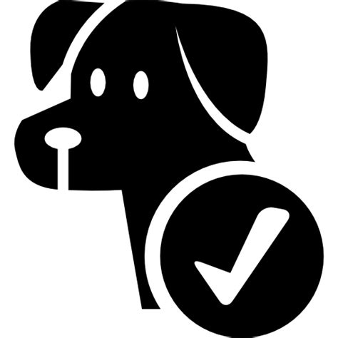 Dog pet allowed hotel signal - Free animals icons