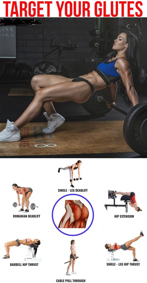 target your glutes workout fitness body exercise