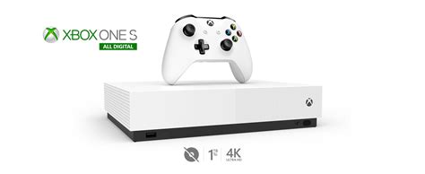 Xbox One S 1 Tb All Digital Edition Console Disc Free Gaming Amazon