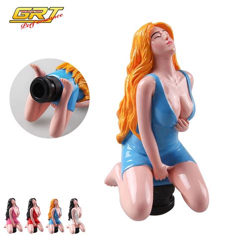 Grt Sexy Girl Car Accessories Sexy Lady Car Truck Manual Gear Stick Shift Lever Knob Shifter