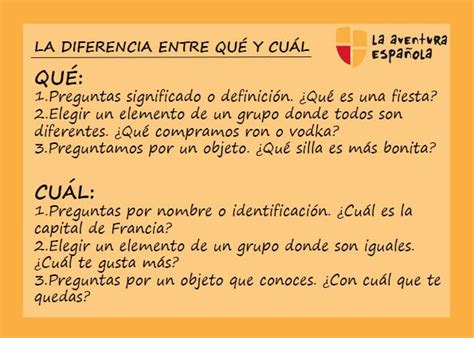 La Diferencia Entre Qué Y Cuá Laemadrid Spanish