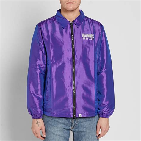 Billionaire Boys Club Iridescent Zip Jacket Purple End
