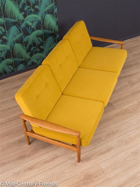 Kein dänisches design und dennoch mit berechtigung. Vintage Sessel - 60er Sofa, Couch, 50er, Vintage, Senf ...