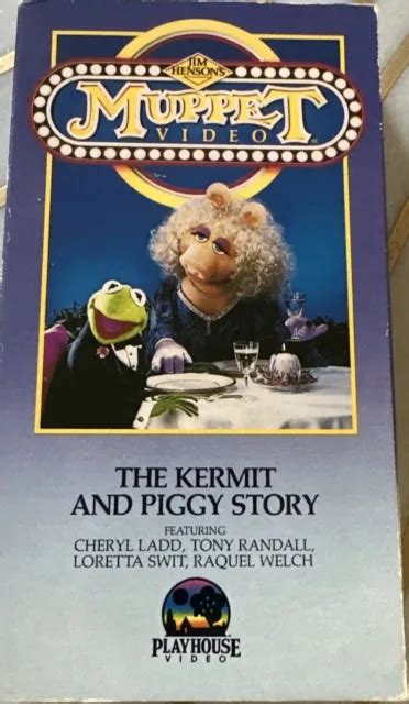 The Kermit And Piggy Story Jim Henson Muppet Video Vhs 1985 Cbs Fox 5