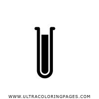 Tubo De Ensaio Desenho Para Colorir Ultra Coloring Pages