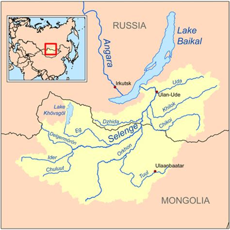 Sungai mekong mengalir dari china melalui asia tenggara sebelum bermuara di laut dari delta vietnam. Mongolia sungai peta - Peta Mongolia sungai (Asia Timur ...