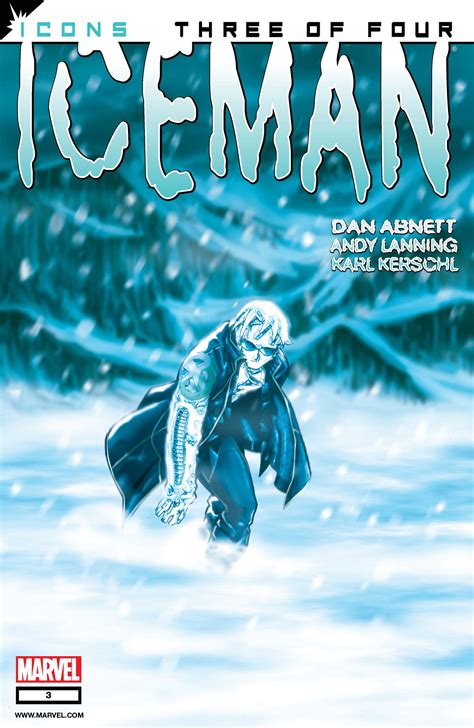 Iceman 2001 3 Comic Issues Marvel