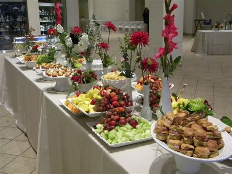 Nothing is simpler than a list. Buffets & tablescapes | Appetizer buffet, Party buffet ...