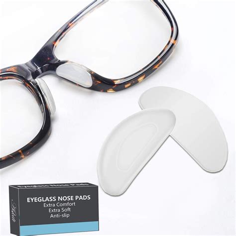 Buy Eyeglass Nose Pads Adhesive Anti Slip Nose Pads Soft Silicone