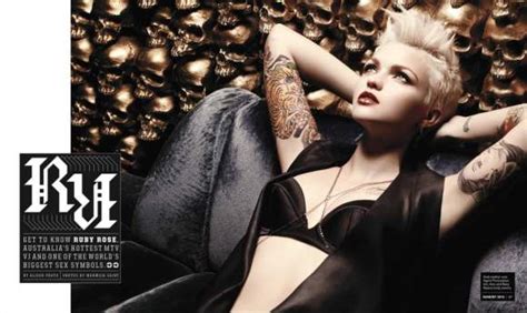 Ruby Rose For Inked Magazine Us August 2010