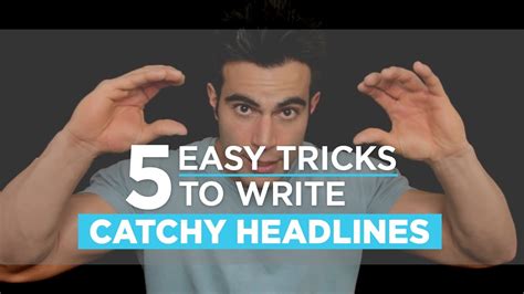 5 Easy Tricks To Write Catchy Headlines Digital Marketing Tips Youtube