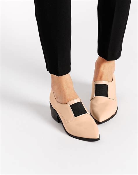 Socially Pointed Loafer Heels Imaginary Wardrobe Shoes