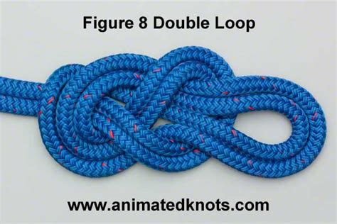 Figure 8 Double Loop How To Tie The Figure 8 Double Loop Knots
