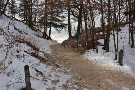 Photo Gallery Friday Saugatuck Dunes State Park In Winter Travel The