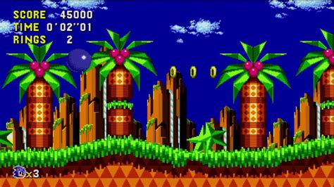 Sonic Cd Xbox 360 Part 1 Palm Tree Panic And Collision Chaos Youtube