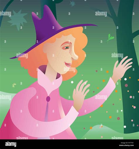 Fairy Fairy Tale Magic Illustration Stock Vector Image And Art Alamy