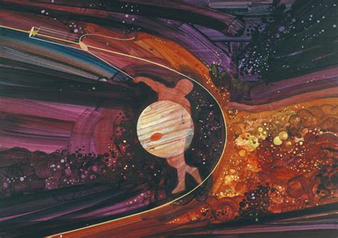 70s Sci Fi Art Rick Guidice Nasa Concept 1973