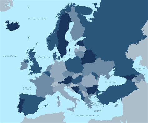 Mapa Da Europa Vetor Gratis Images