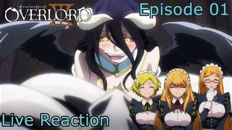Live Reaction Overlord Iii Episode 1 Youtube