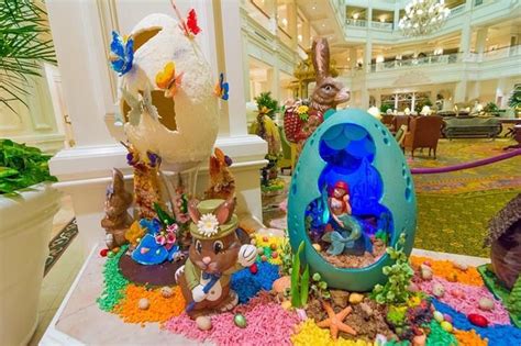 Grand Floridian Easter Egg Display Disney Easter Eggs Disney Easter