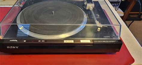 Sony PS X500 Biotracer Fully Automatic Turntable Works Reverb