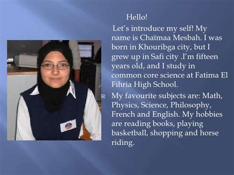 Self Introduction Sample For Students 7 Self Introduction Speech