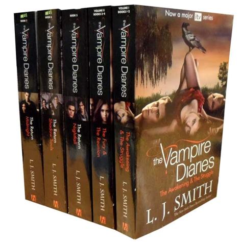The Vampire Diaries Story Collection L J Smith 7 Books Set