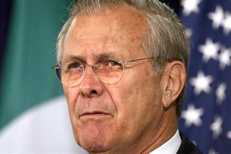 Etats Unis Décès De Donald Rumsfeld Secrétaire à La Défense Sous