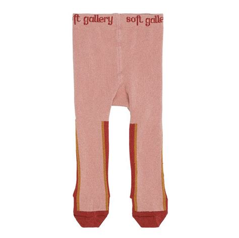 Soft Gallery X Mp Denmark Junior And Baby Girl Tights Rose Down Maillot