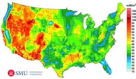 Cartographic Curiosities Geothermal Energy Potential In The Us