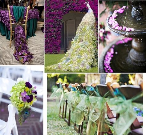An Indian Wedding Celebration With A Peacock Theme | Wedding theme