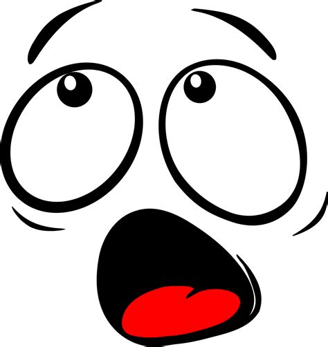 Scared Face Png Clip Art Library