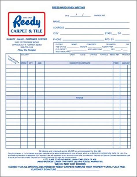 printable business forms form generic