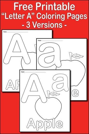 These Fun And Easy Alphabet Coloring Pages Are A Great Way For Little