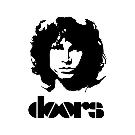 Simple Color Vinyl Jim Morrison Doors Stickers Factory