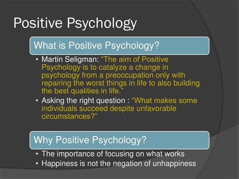 Ppt Positive Psychology Powerpoint Presentation Free Download Id