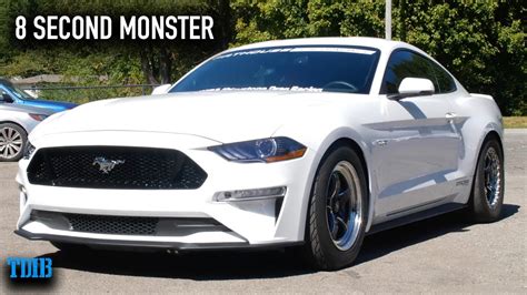 1200hp Twin Turbo Mustang Gt Review 8 Second Car On The Street Youtube
