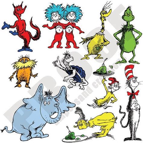 What exactly is so excellent about printable? Image result for dr seuss clip art free images (With ...