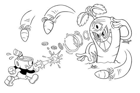 85 Desenhos Do Cuphead Para Imprimir E Colorirpintar