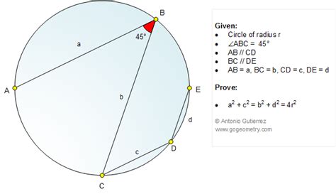 Math Education Geometry Problem 1084 Circle Chord Radius Diameter
