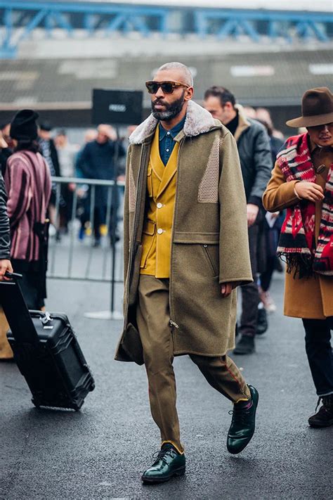 Street Looks From Paris Menswear Week Fallwinter 2016 2017 Mens