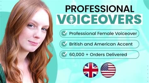 record a pro voiceover british or american female accent by reddhorrocks fiverr