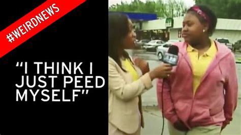 Girl Wets Herself On Live Tv After Warning Interviewer I Got To Pee Hot Sex Picture